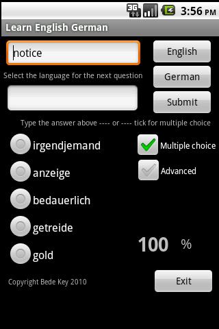 Learn English German Android Education