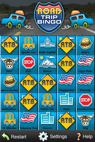 RoadTripBingo Android Brain & Puzzle