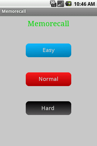 Memorecall Android Brain & Puzzle