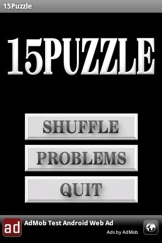 15Puzzle Android Brain & Puzzle
