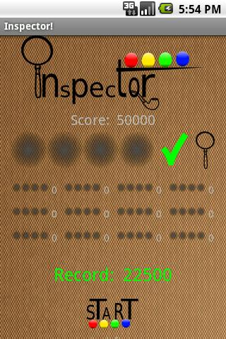 Inspector! Android Brain & Puzzle