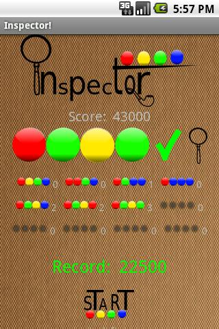 Inspector! Android Brain & Puzzle