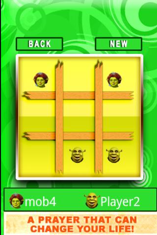 Shrek Tic Tac Toe Android Brain & Puzzle