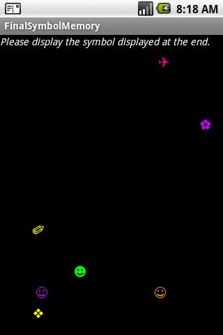 FinalSymbolMemory Android Brain & Puzzle