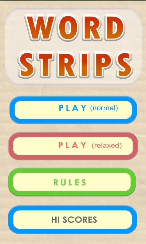 Word Strips Android Brain & Puzzle