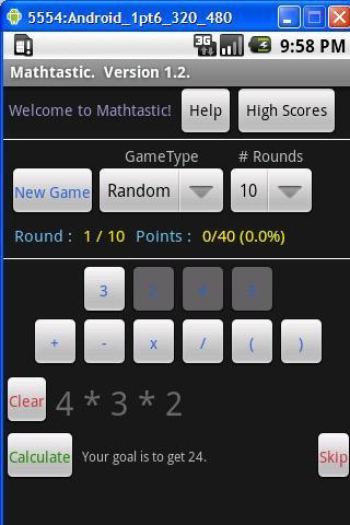 Mathtastic Android Brain & Puzzle