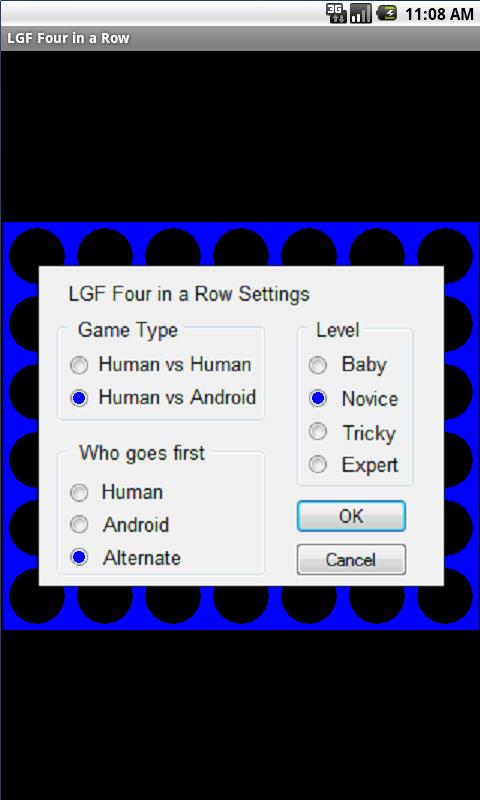 LGF Four in a Row Android Brain & Puzzle