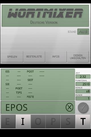 WortMixer (German) Android Brain & Puzzle