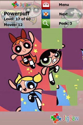 Powèrpuff Girls Puzzle: JigSaw Android Brain & Puzzle