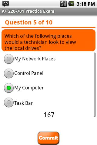 A+ Essentials Exam 220-701 Android Brain & Puzzle