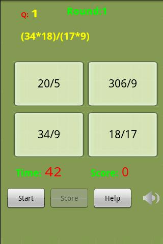 Rapid Math Android Brain & Puzzle