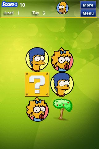 Simpson Memory(for kids) Android Brain & Puzzle