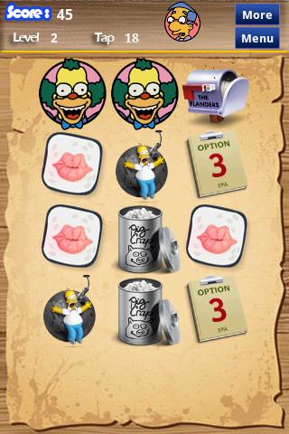 Simpson Memory(for kids) Android Brain & Puzzle