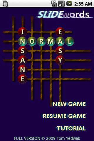 SlideWords Android Brain & Puzzle