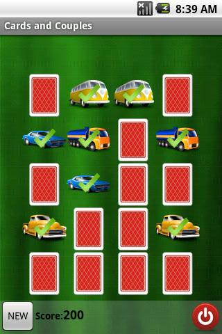 Cards and Couples Android Brain & Puzzle
