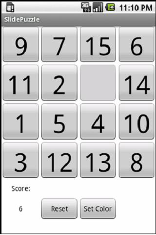 Slide Puzzle (4×4) Android Brain & Puzzle