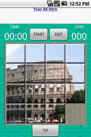 15 Square puzzle:ROME Android Brain & Puzzle