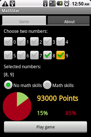 MathStar Android Brain & Puzzle