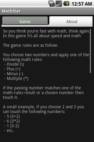 MathStar Android Brain & Puzzle