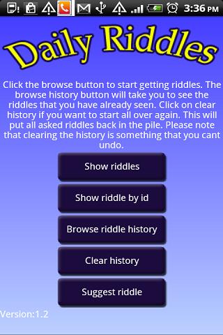 Daily Riddles ! Android Brain & Puzzle