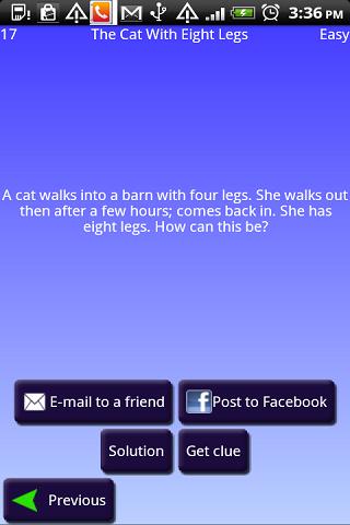 Daily Riddles ! Android Brain & Puzzle