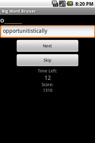 Big Word Bruiser Demo Android Brain & Puzzle