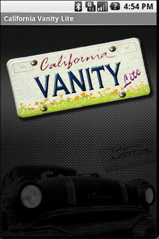 California Vanity Lite Android Brain & Puzzle