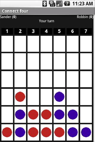 Connect four v1.4(Multiplayer) Android Brain & Puzzle