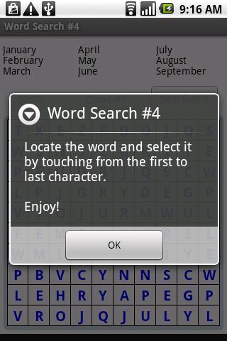 Word Search #4 Android Cards & Casino