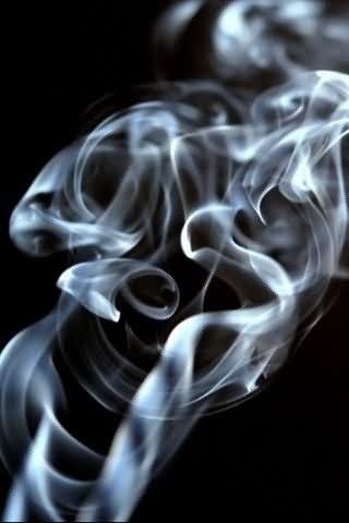 3D Art Smoke Wallpaper