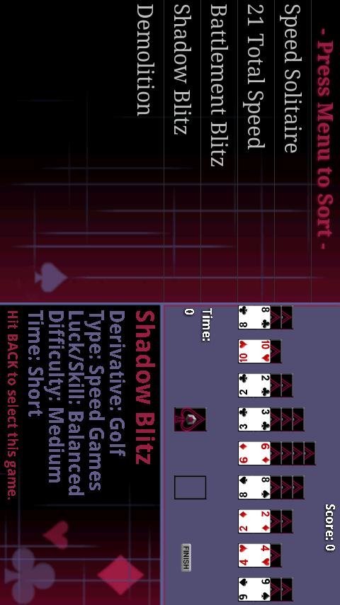 Speed Solitaire Android Cards & Casino