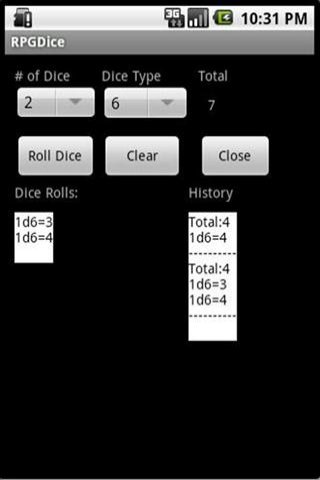 RPGDice Android Cards & Casino