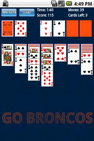 NFL Solitaire Android Cards & Casino