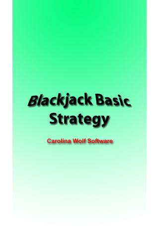 Blackjack Basic Strategy