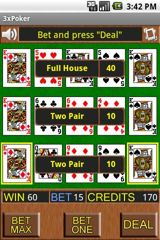 3X Poker Android Cards & Casino