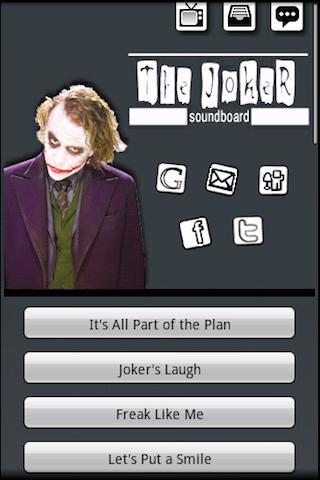 The Joker Soundboard (Batman) Android Casual