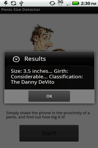 Penis Size Detector Android Casual