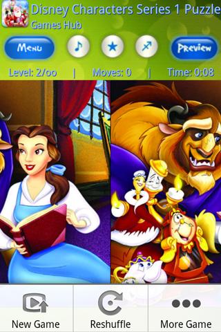 Disney Characters Puzzle Serie Android Casual