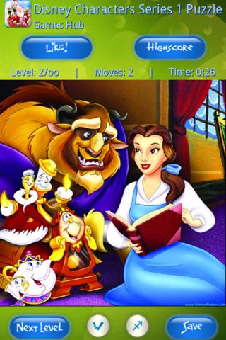 Disney Characters Puzzle Serie Android Casual