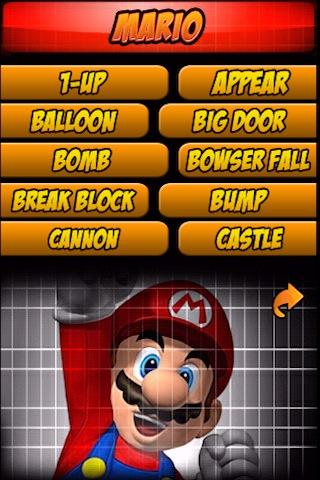 Super Mario Bros. Soundboard