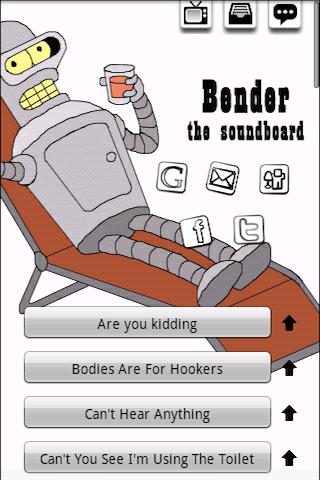Bender Soundboard (Futurama) Android Casual