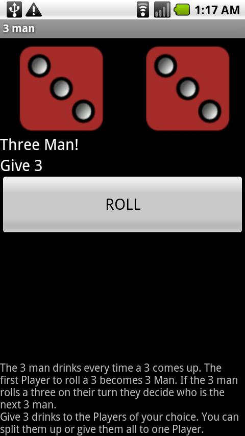 3 Man Drinking Game Android Casual