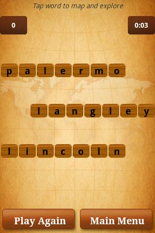 GeoWord Jumble Android Casual