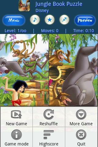 Jungle Book Puzzle Android Casual