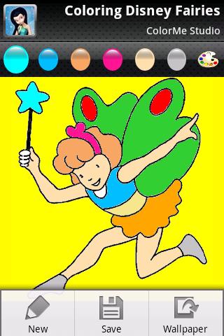 ColorMe: Disney Fairies Android Casual