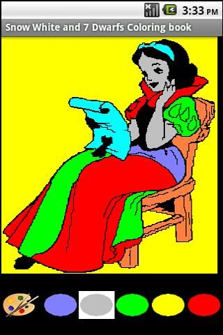 SnowWhite and SevenDwarf color Android Casual