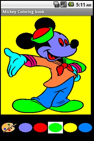 Mickey coloring book Android Casual