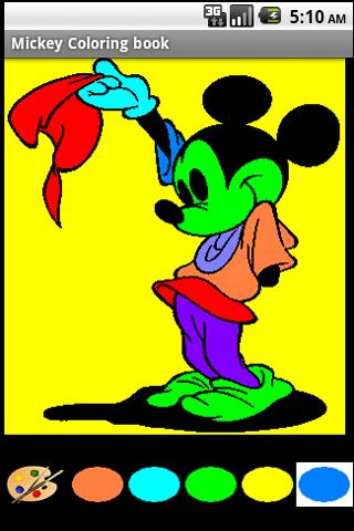 Mickey coloring book Android Casual