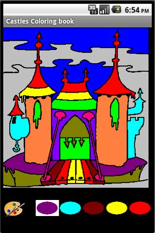 Castles Coloring Android Casual