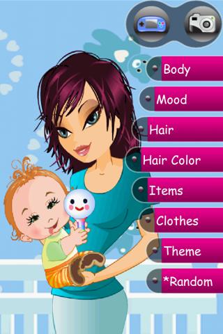 Baby Dressup Android Personalization